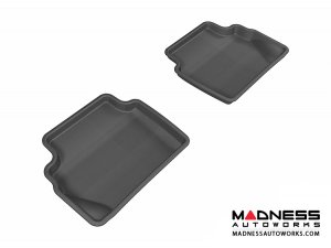 Ford Fiesta Hatchback Floor Mats (Set of 2) - Rear - Black by 3D MAXpider